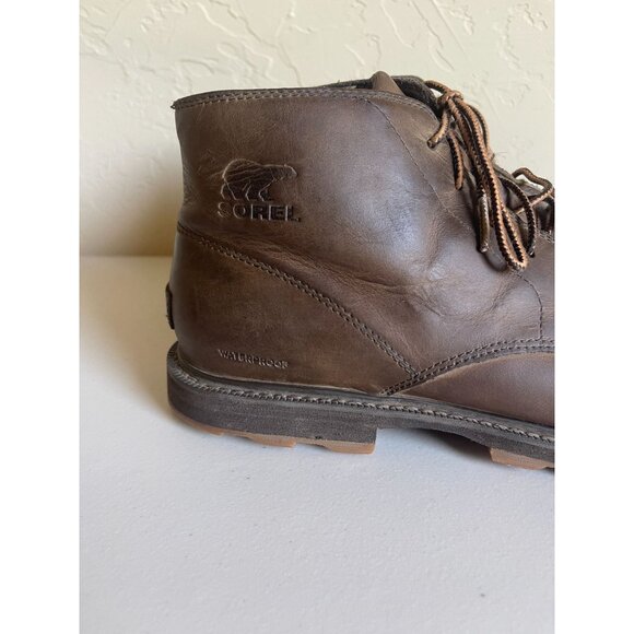 Sorel Madson Chukka Men's Oxford Boots Burnished Toe Men's 13 Leather Lace Up - Picture 2 of 10